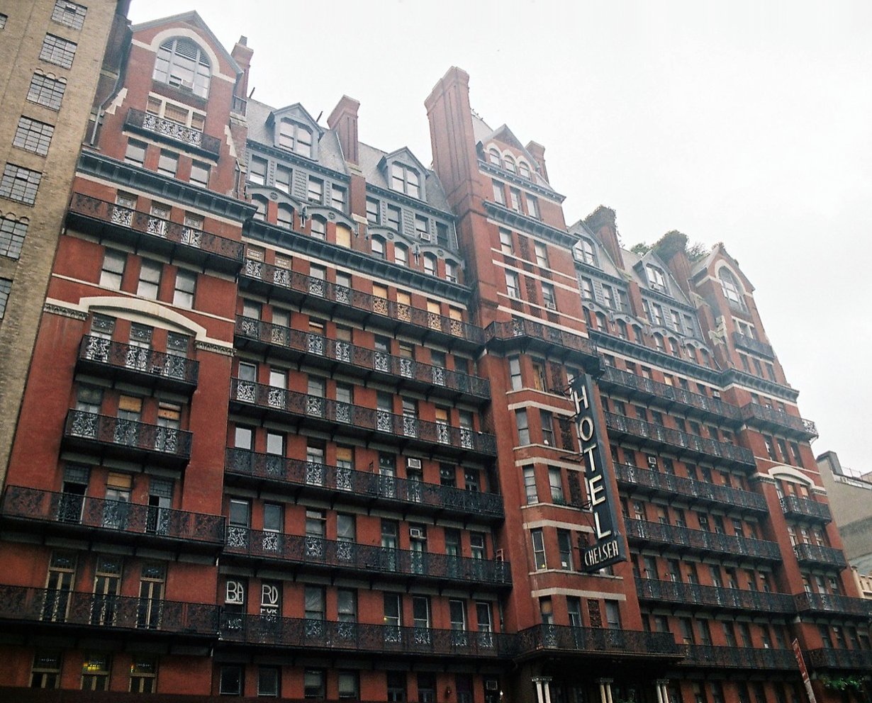 The Chelsea Hotel. Photo by @k_tjaaa 2014. Sourced from Flickr