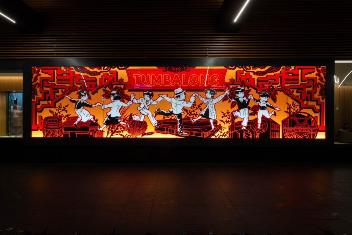 'Tumbalong' exhibition featuring artist Chris Yee