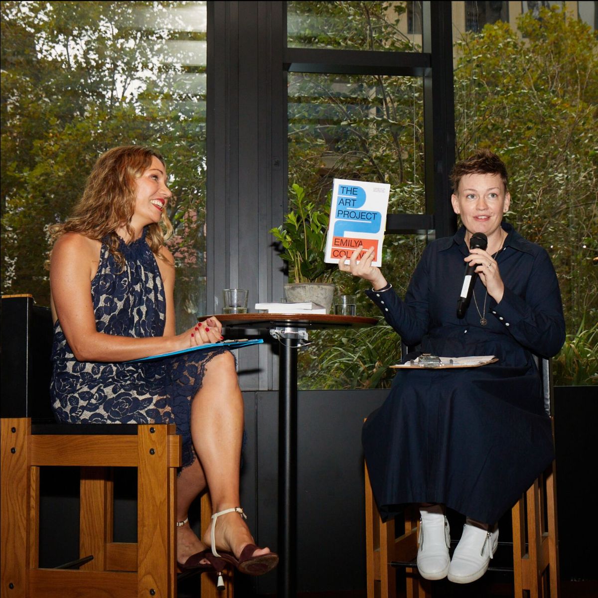 The Art Project Book Launch<br>
Emilya Colliver and Barbara Moore<br>
The Ace Hotel, Sydney
